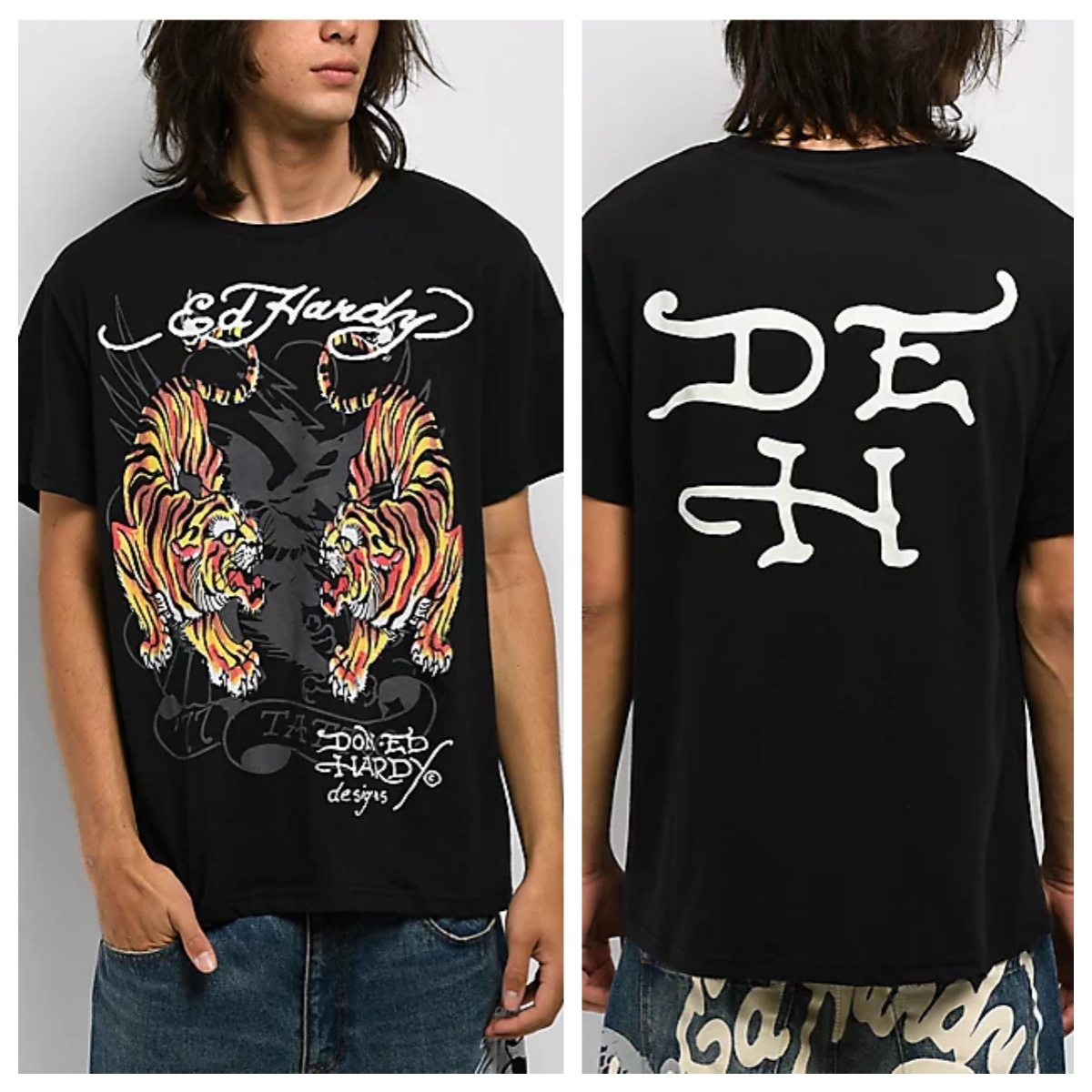 Streetwear Brand Graphics - T-shirt en coton avec motif graphique