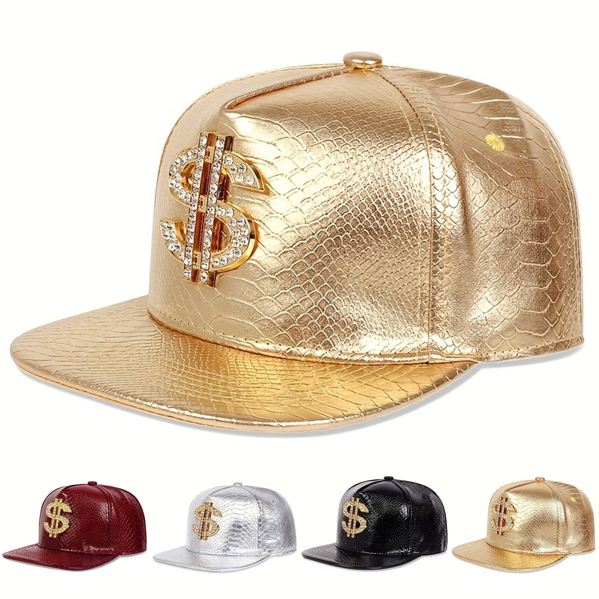 Streetwear Brand Beanie - Casquette de baseball en cuir avec
