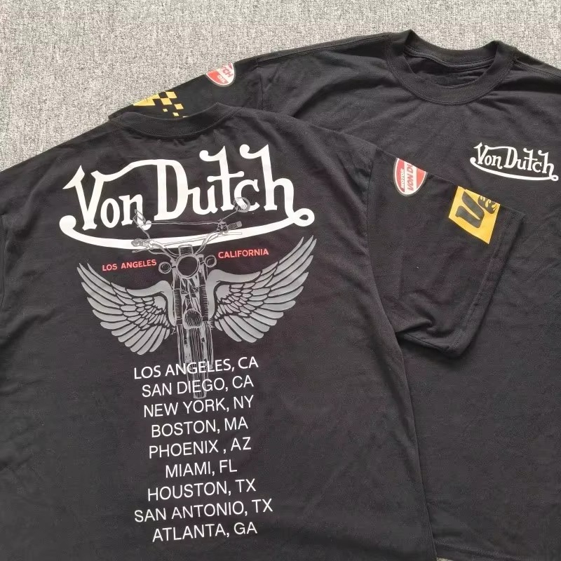 Streetwear Brand Graphics - T-shirt tendance de la culture moto