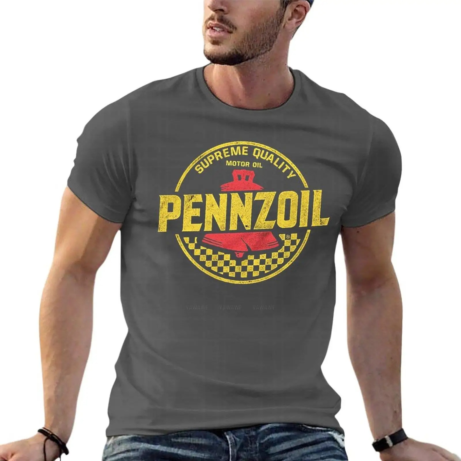 Streetwear Clothing Brand Logo - Pennzoil – t-shirt surdimensionné avec Logo