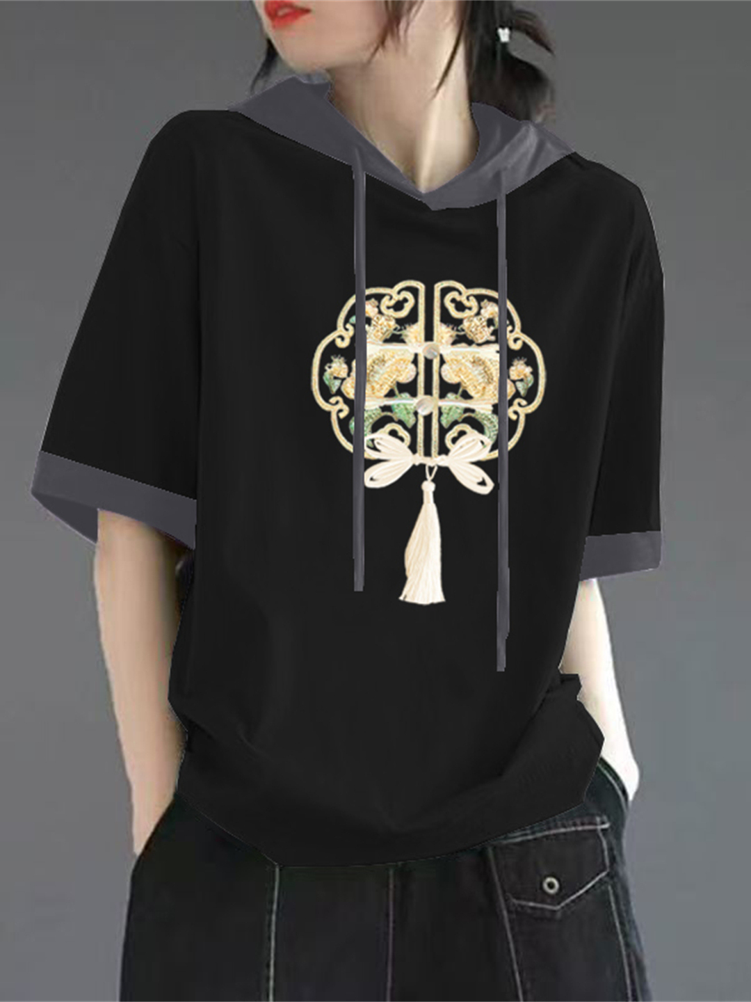 T-shirt rouge en pur coton à m - Streetwear High End Brand avis et prix