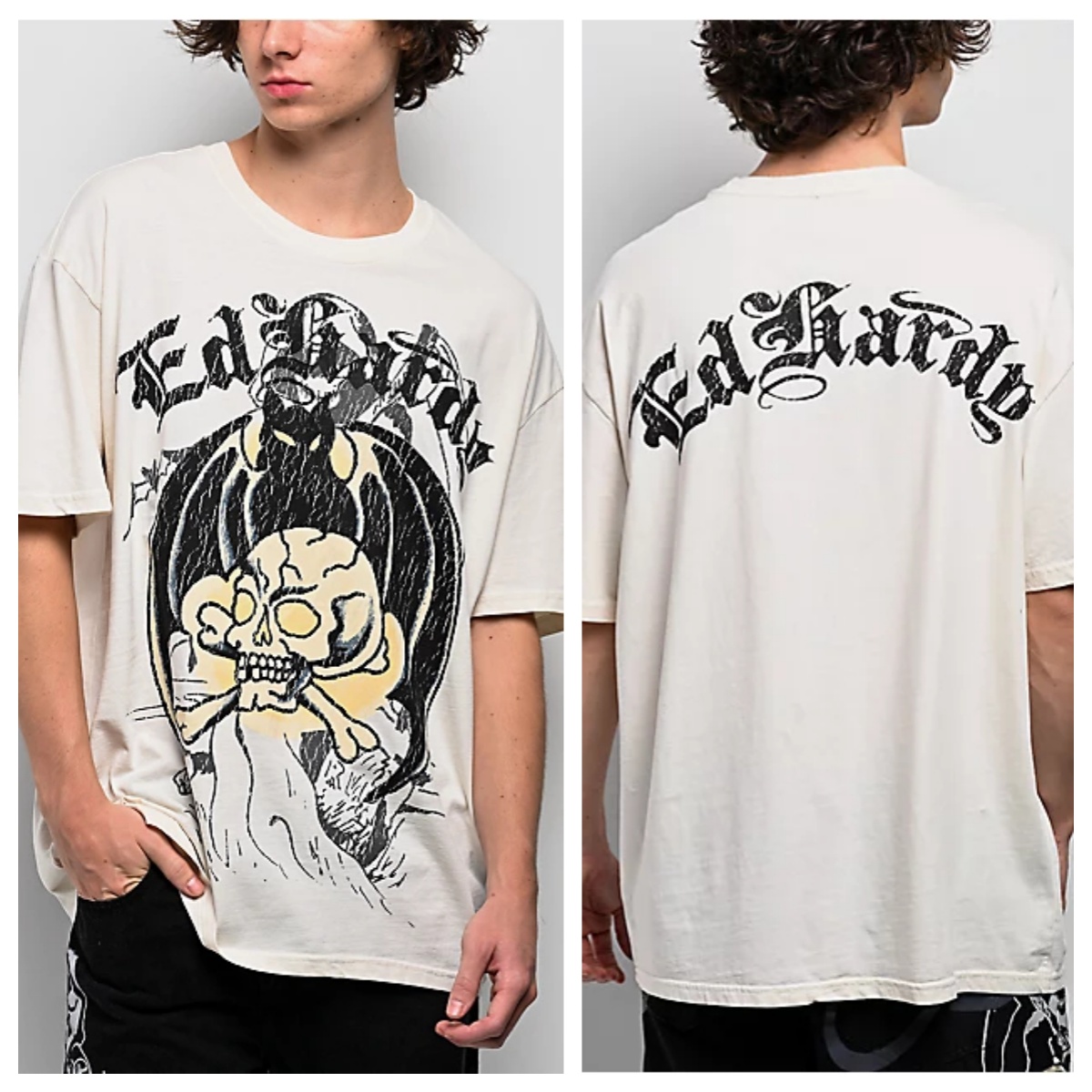 T-shirt en coton avec motif gr - Streetwear Brand Graphics avis et prix