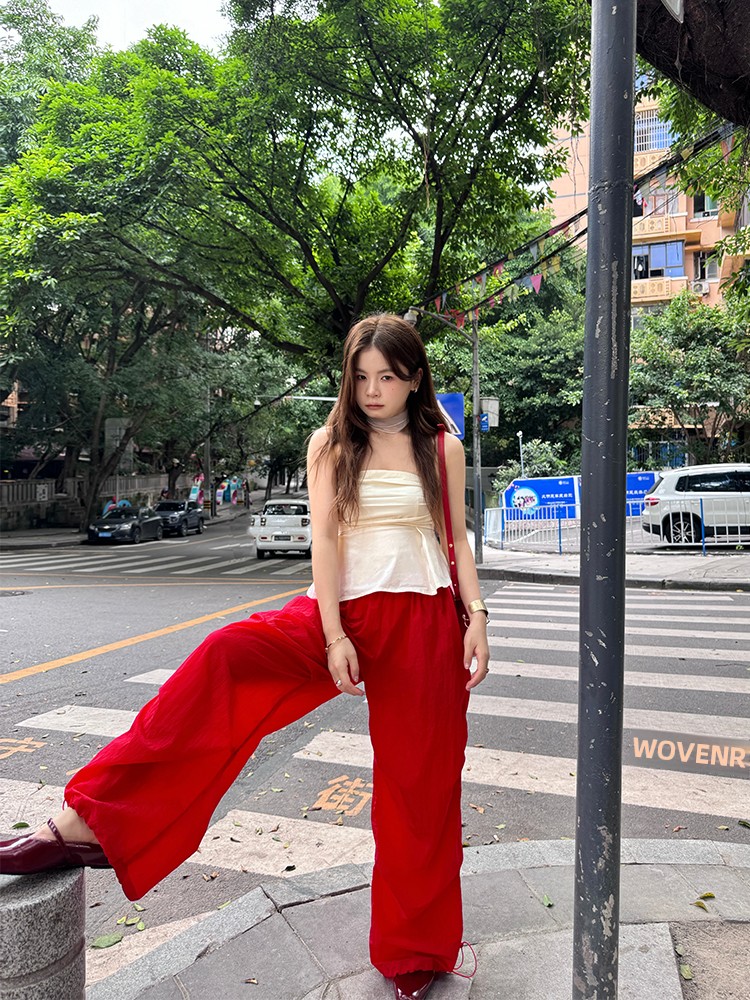 Pantalon de travail décontract - Streetwear Brand Red avis et prix