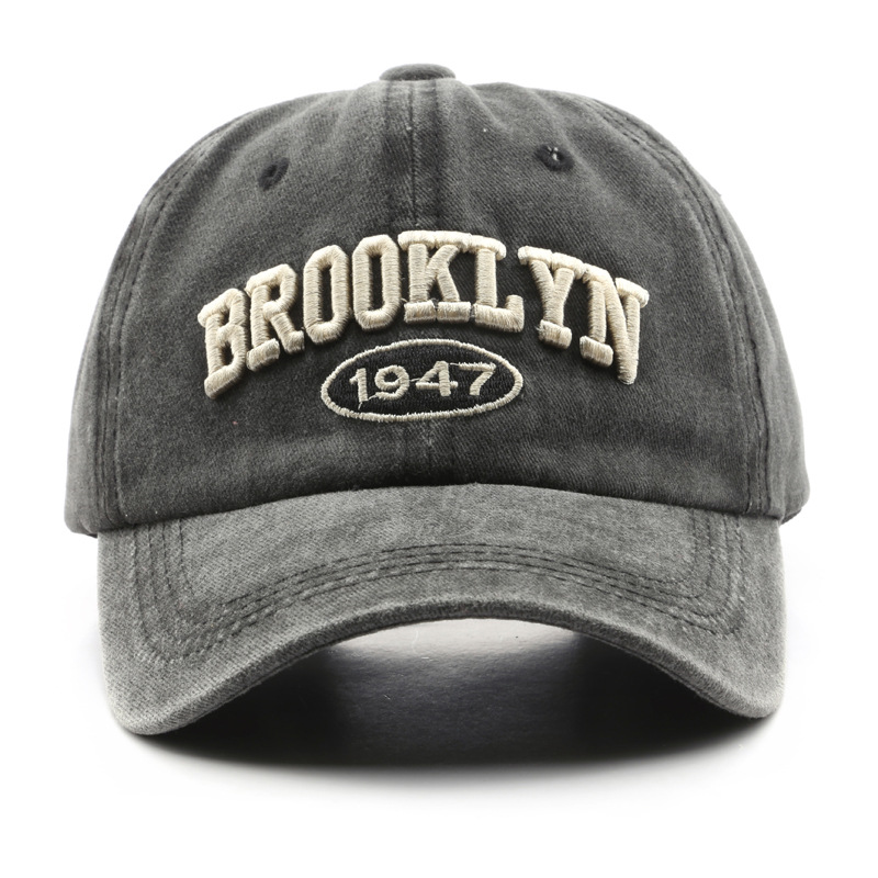 Rétro brooklyn lettre broderie - Streetwear Brand Beanie avis et prix