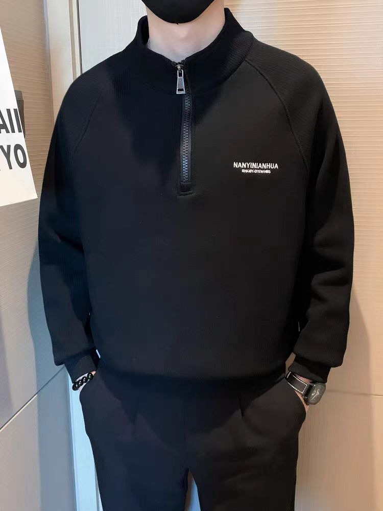 Sweat-shirt chaud doublé polai - Streetwear Brand Aesthetic avis et prix