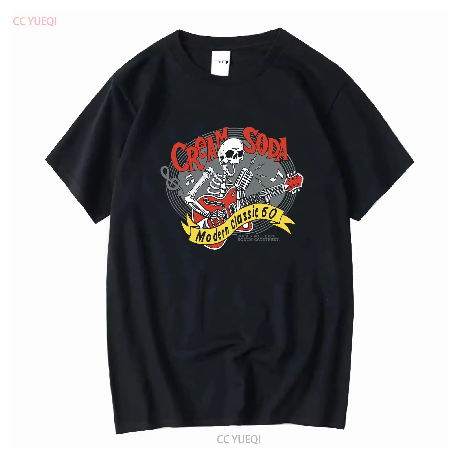 Crème Soda Rock Roll t-shirt m - Streetwear Brand Tees avis et prix
