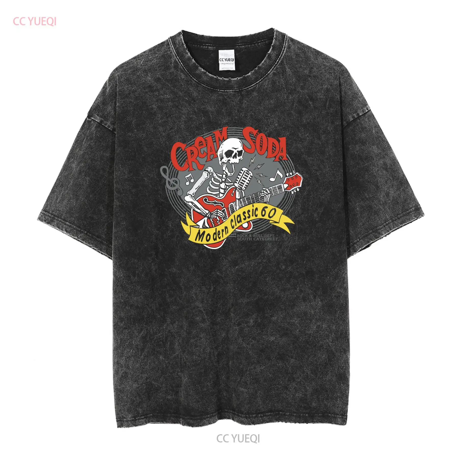 Crème Soda Rock Roll t-shirt m - Streetwear Brand Tees avis et prix