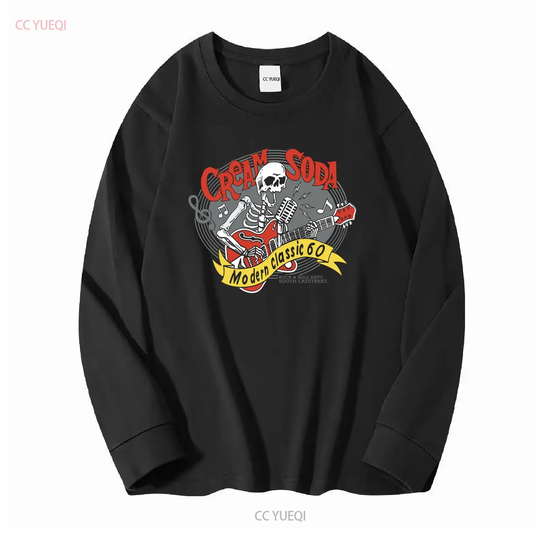 Crème Soda Rock Roll t-shirt m - Streetwear Brand Tees avis et prix