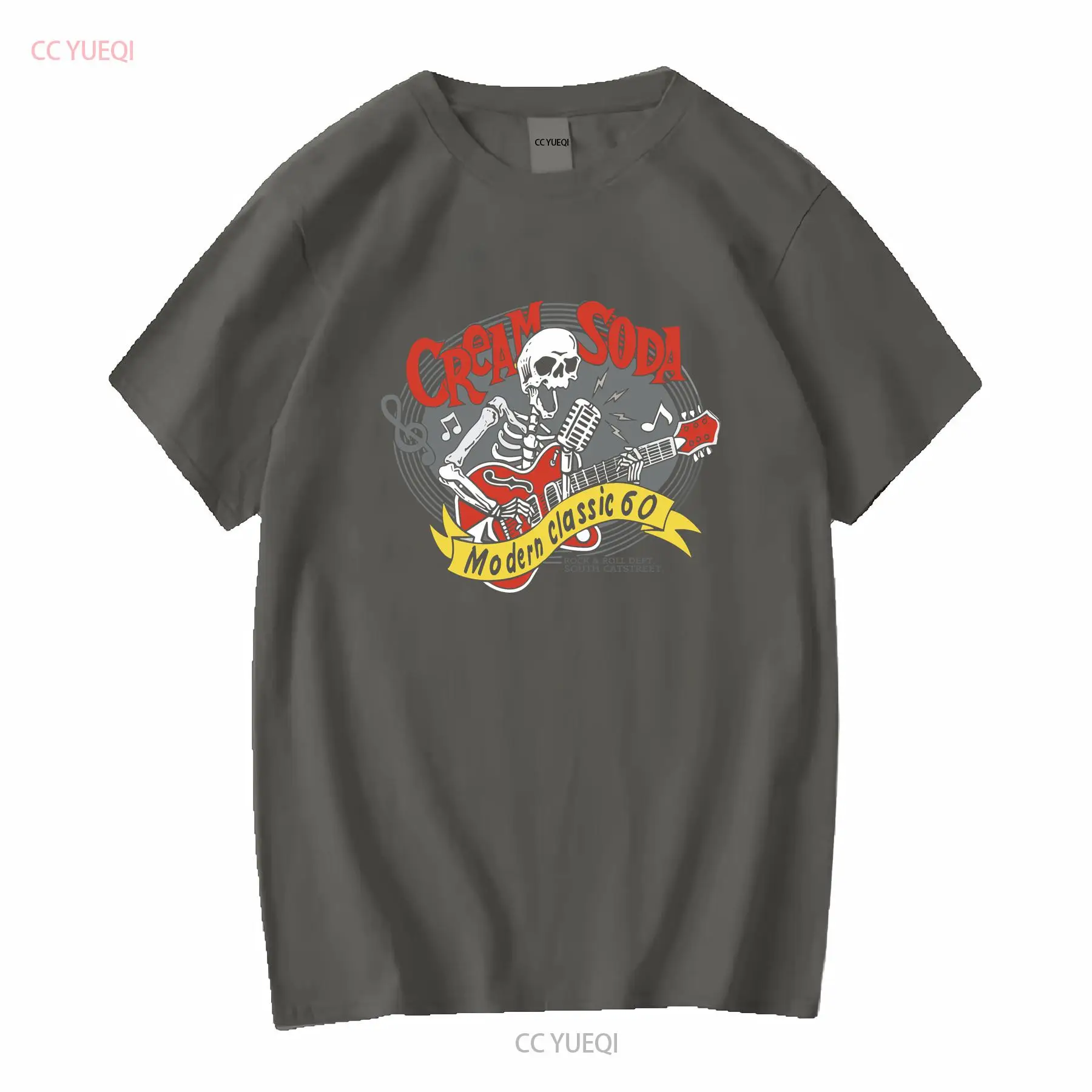 Crème Soda Rock Roll t-shirt m - Streetwear Brand Tees avis et prix