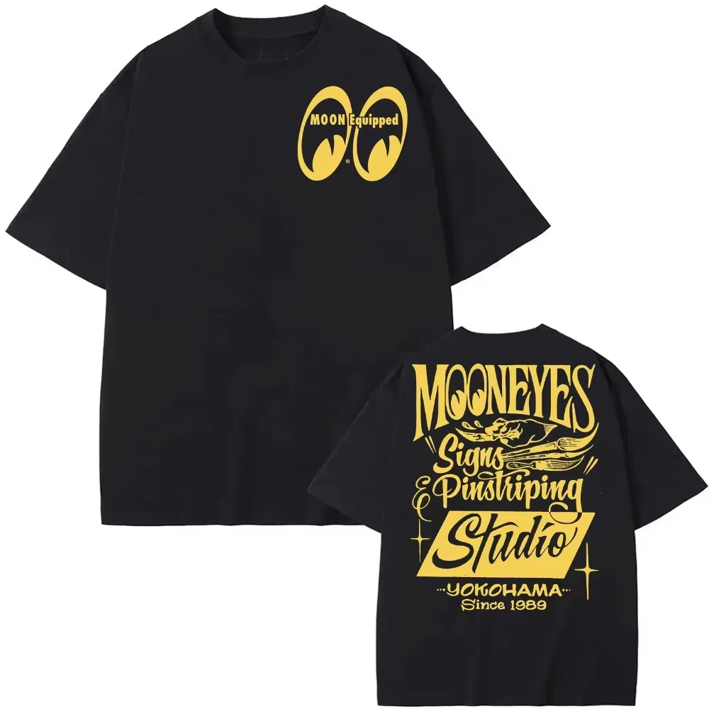 T-shirt en coton avec motif Mo - Streetwear Brand Graphics avis et prix